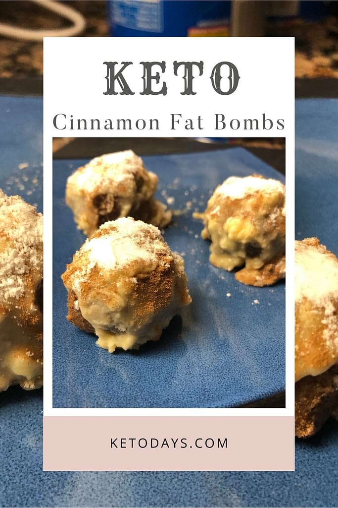 This Cinnamon Keto Fat Bomb Recipe is sure to satisfy any sweet tooth. Feel free to substitute my sweeteners and flours for the keto-approved sweetener and flour of your choice.
