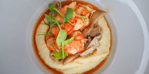 Enjoy this Shrimp and Mushroom with Zoodles Keto Recipe.