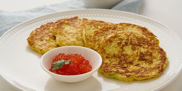 This low carb keto pancake recipe is ideal for those that still eat breakfast or love breakfast for lunch or dinner - like me! Add in some monkfruit syrup and grass fed butter! Yum!