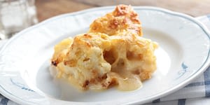 Ditch the mashed potato carbs, and watch what you can do with Cauliflower, bacon, cheese, and green onions with this loaded cauliflower casserole keto recipe.